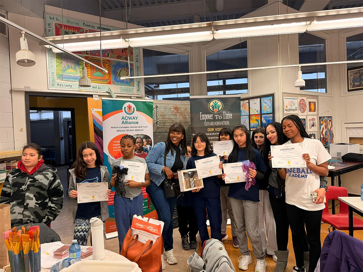 Empower To Thrive group celebration and coordinated support network