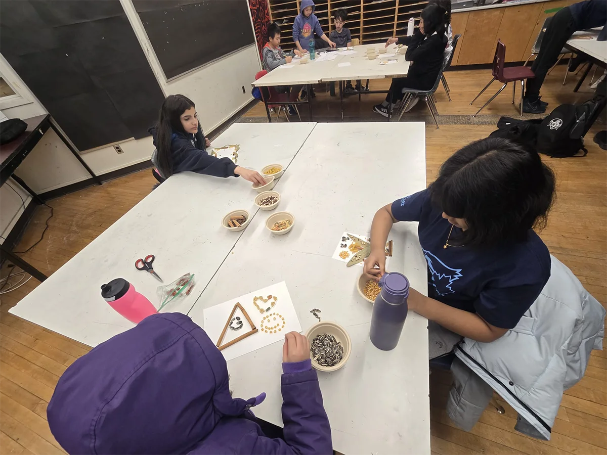 Young participants engaging together in a safe, welcoming learning space