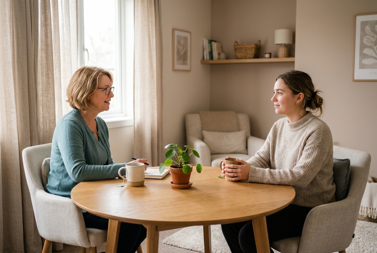 Safe, confidential counseling for women and youth experiencing domestic violence